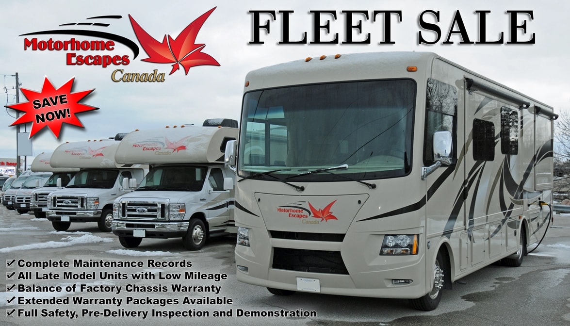 Rv For Sale Canada >> Motorhome Escapes Canada Fleet Sale The Hitch House Rv For Sale Canada >> Motorhome Escapes Canada Fleet Sale The Hitch House